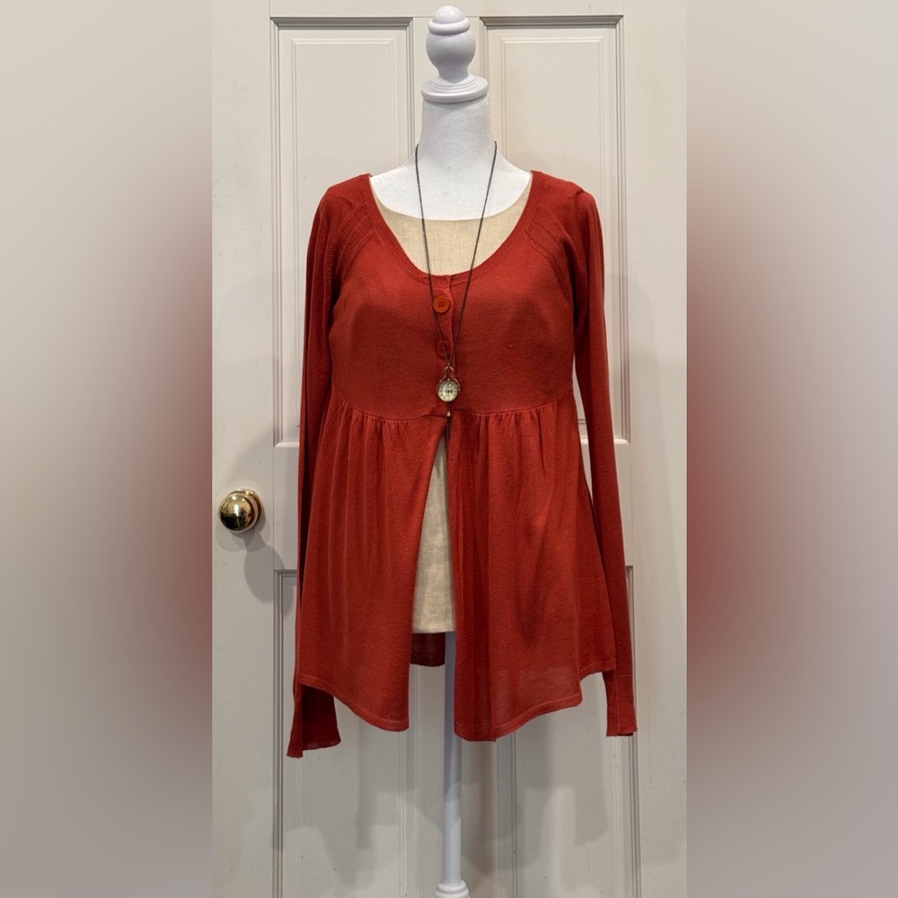 Halogen Unusual Rust Summer Jacket - image 7